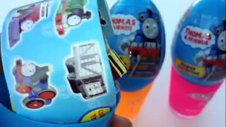 Thomas and Friends Super Surprise Eggs with Mini Trains by PleaseCheckOut Channel
