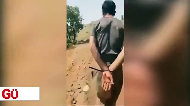 Mehmetçik PKK'lı teröristi kıskıvrak böyle yakaladı