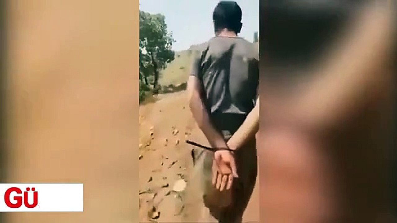 Mehmetçik PKK'lı teröristi kıskıvrak böyle yakaladı