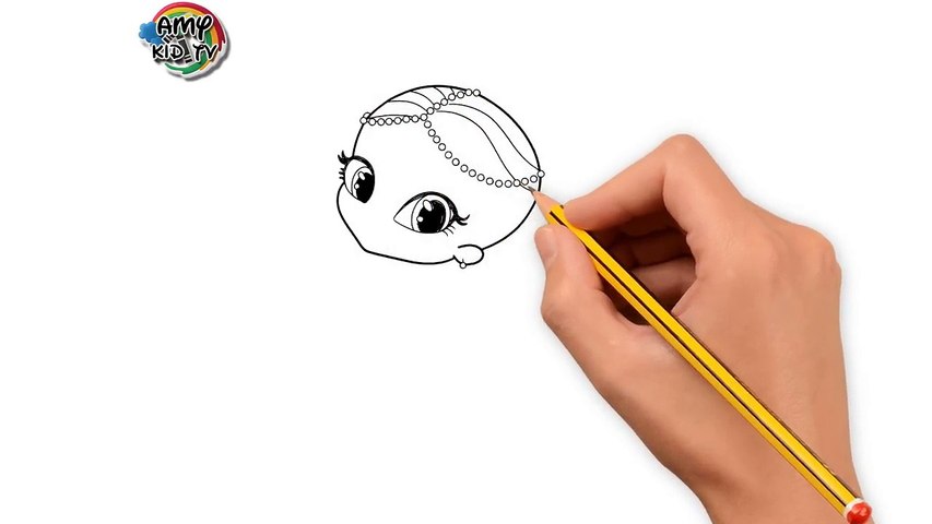 Shimmer and Shine Coloring Page For Kids Learning Colors How To Draw For Children