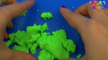 DIY how to make Kinetic Sand Number | Make numbers 1-10 with Kinetic Sand |Learn to count Magic Sand