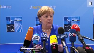 Nato Gipfel Merkel kontert Trump Kritik