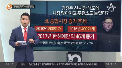 “제재에도 뚝뚝” 수상한 기름값