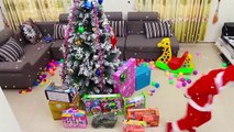 Funny Baby with Toys Gifts Christmas Song Music for Children