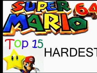 Top 15 Hardest Super Mario 64 Stars!! Based off my 8 9 year old Perspective