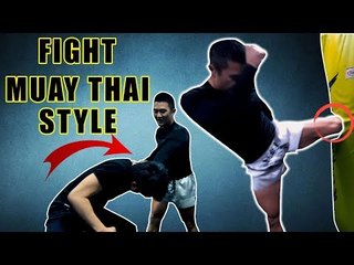 How to fight muay thai style | faster push