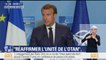 Passer de 2 à 4% du PIB pour financer l'Otan ? "Je ne sais pas si c'est une bonne mesure", affirme Emmanuel Macron