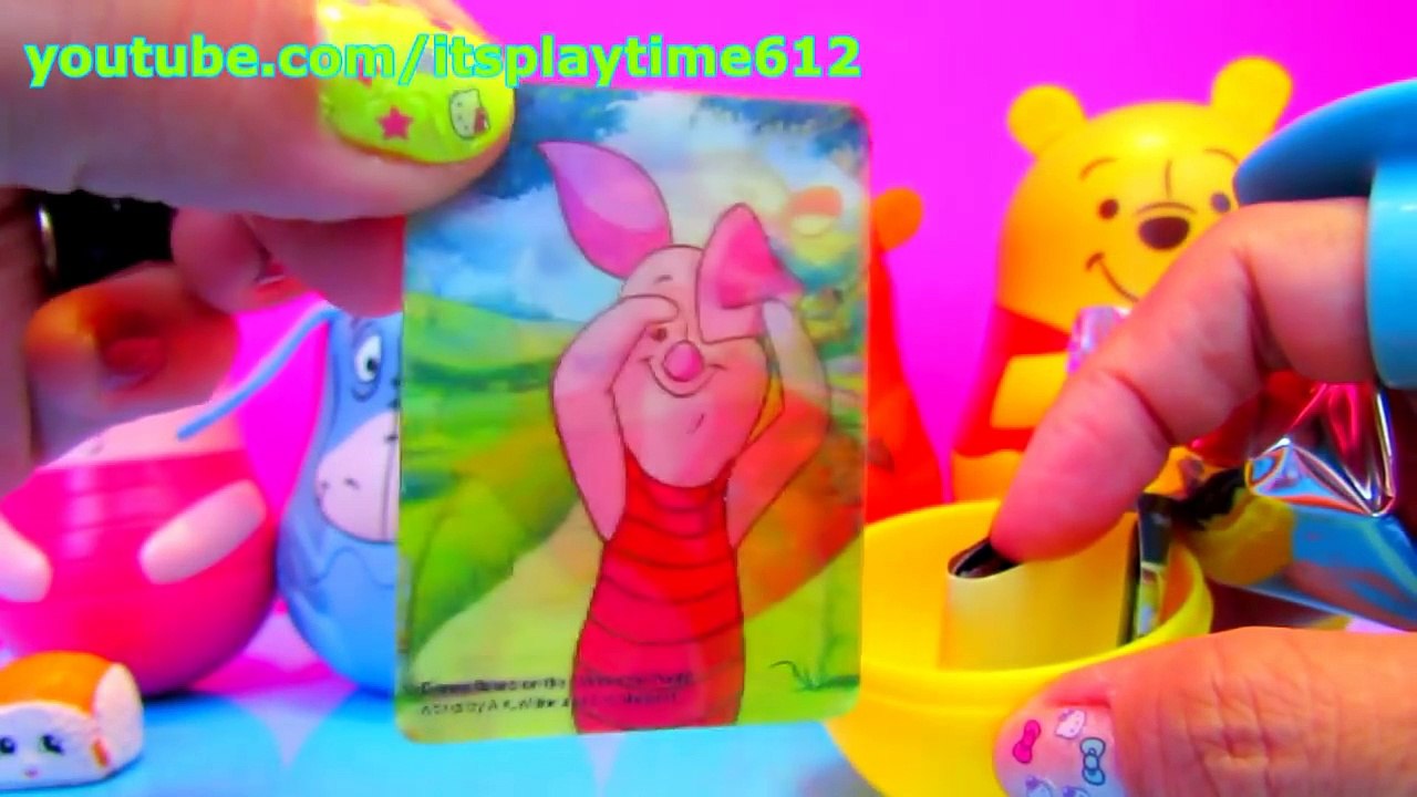 WINNIE THE POOH NESTING DOLLS SURPRISE TOYS | itsplaytime612