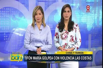 China: supertifón María deja pérdidas millonarias a su paso