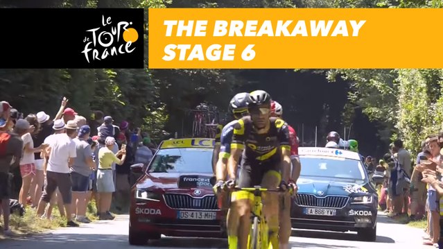 L'échappée / The breakaway - Étape 6 / Stage 6 - Tour de France 2018