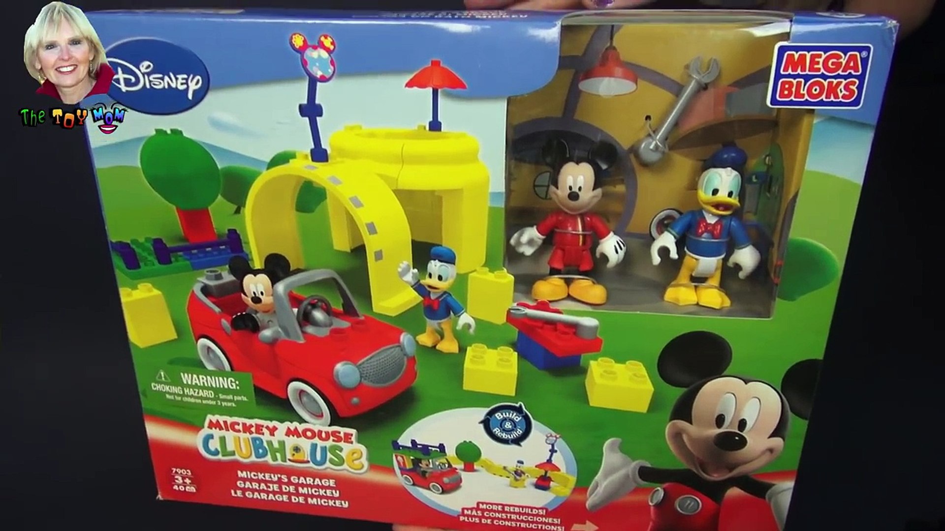mickey mouse garage playset