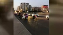 Diyarbakır Bisikletle Tanıştılar, Bisikletle Konvoy Düğün Konvoyu Yaptılar