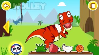 Baby Panda Dinosaur Planet - Baby Play And Learn About Baby Dinosaurs - Educational Video for Kids