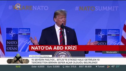 NATO'da ABD krizi