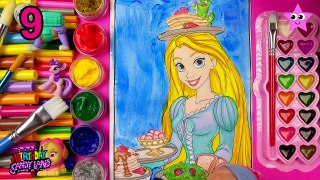 Top 10 Disney Princess Coloring Page Videos of new by BirthdayCandyLand Art