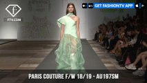 Au197Sm High-Tech Ultrasound Stitch Paris Haute Couture Fall/Winter 2018/19 | FashionTV | FTV