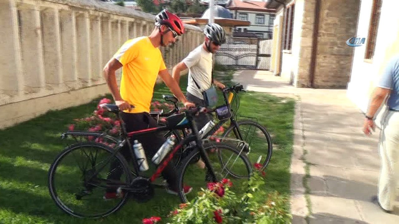 Kutsal topraklara kadar pedal çevirecekler