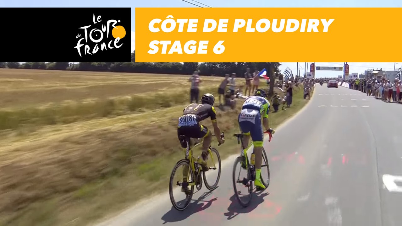 Côte de Ploudiry - Étape 6 / Stage 6 - Tour de France 2018