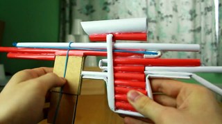 How To Make a Paper Sniper Rifle Shoots 5 Bullets