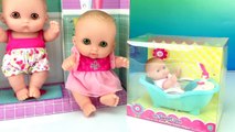 Twin Baby Dolls Lil Cutesies Bathtime for Little Doll Babies and How to Give Baby a Bath Video