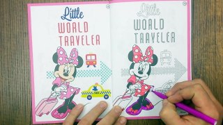Minnie Mouse coloring book P 1