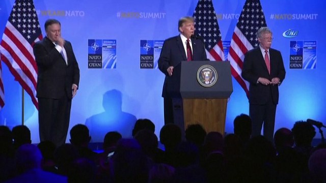 - Trump NATO Toplantısında Bağırdı: 'Göçmenler Avrupa’yı Ele Geçirdi'- 'NATO Olmak, Yalnız Olmaktan Daha İyidir'- 'ABD Avrupa’ya, Avrupalılardan Daha Çok Yardımcı Oluyor'- 'İstikrarlı Bir Dahiyim'