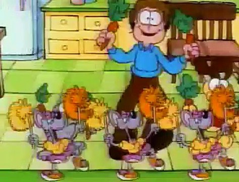 Garfield S07E10 The Suburban Jungle, The Thing in the Box, The Feline Philosopher