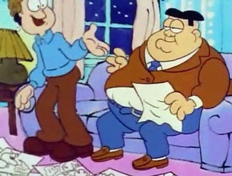 Garfield S01E12 Caped Avenger, Shy Fly Guy, Green Thumbs Down