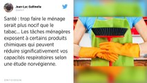 Santé : faire le ménage pourrait être plus dangereux que le tabac.