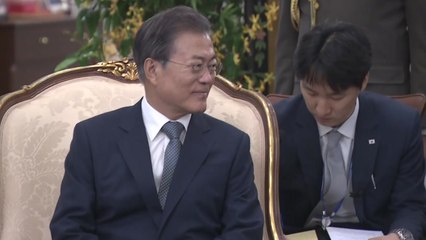 문재인 대통령 "북미 협상 궤도 진입...北 비난은 협상용" / YTN