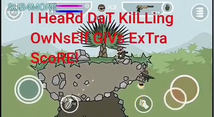 8 Things a Noob does in Mini Militia Survival || Funny video ||