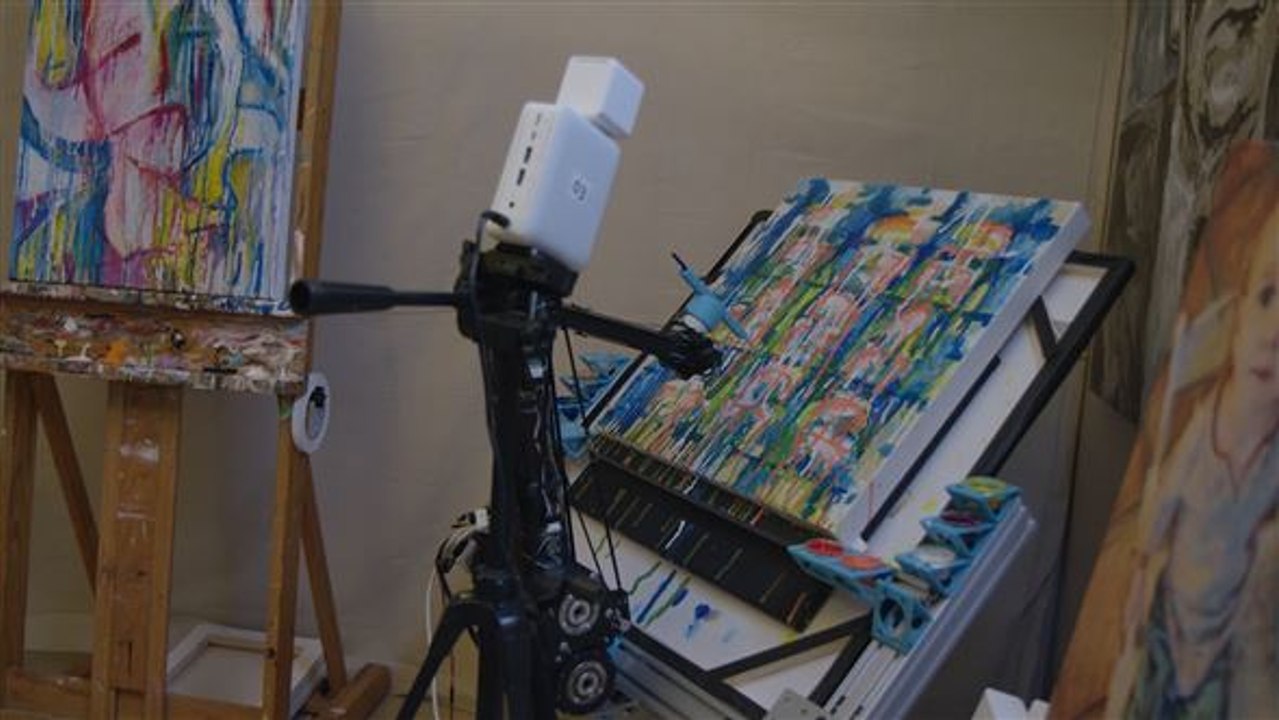 Künstliche Künstler: Diese Roboter können malen