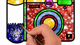 Camera Coloring Book & Drawing for Children with TOTO TV | ABC Song Nursery Rhymes for Kids