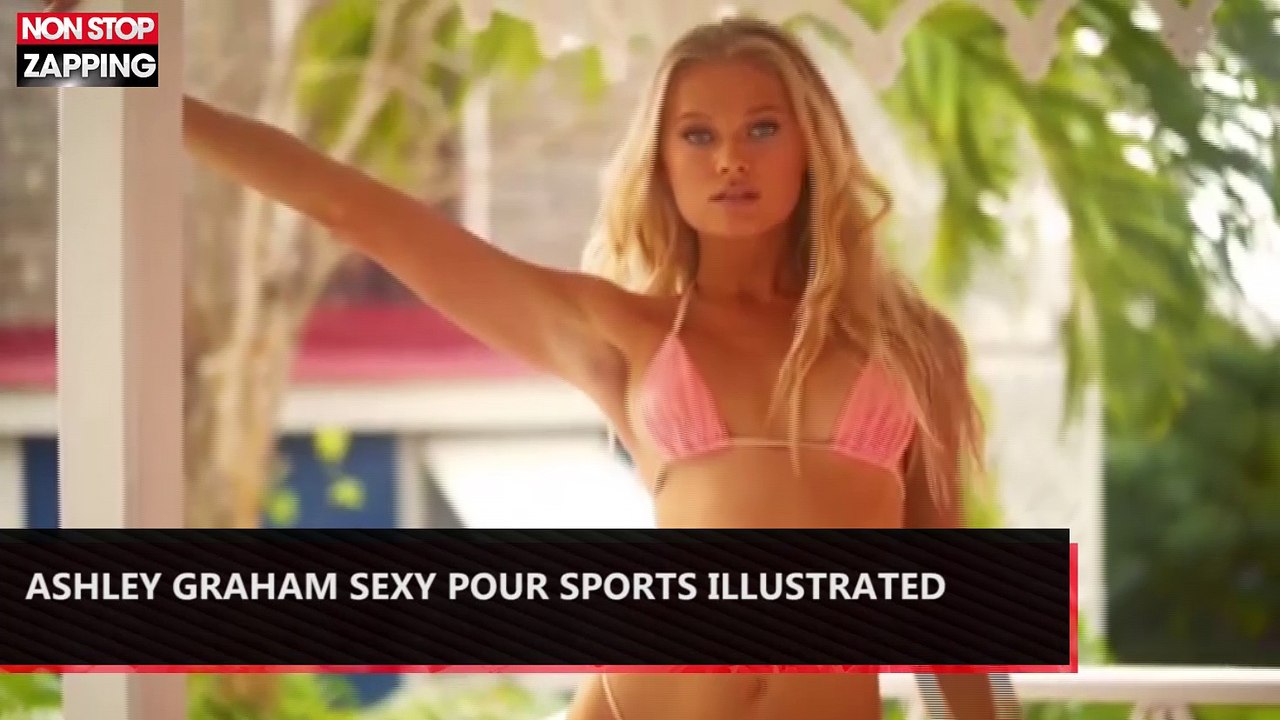 Ashley Graham sexy en maillot de bain pour Sports Illustrated (vidéo)