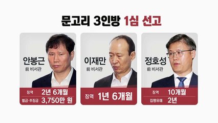 '국정원 특활비' 문고리 3인방 모두 유죄..."朴 뇌물은 아니다" / YTN