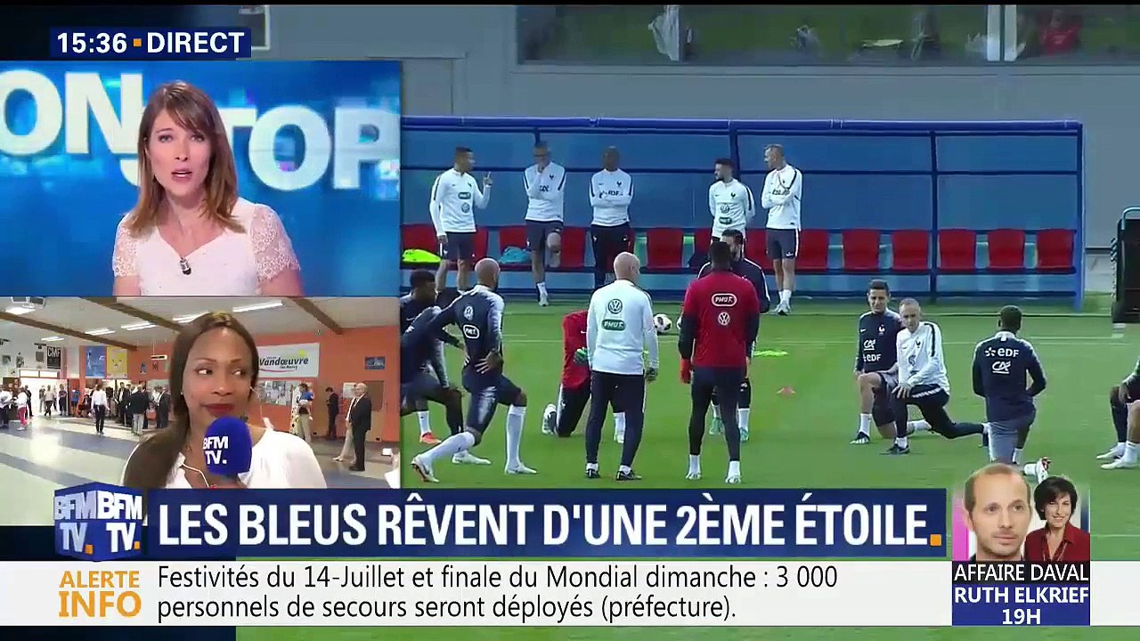 Coupe du monde: "C'est une très belle finale car c'est le retour des pays européens", analyse Laura Flessel dont le mari est aussi... croate