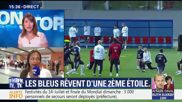 Coupe du monde: C'est une très belle finale car c'est le retour des pays européens , analyse Laura Flessel dont le mari est aussi... croate