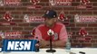 Alex Cora speaks highly about Chris Sale's 12 strikeouts