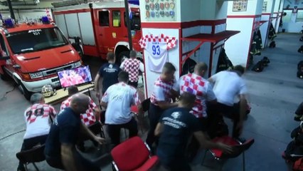 승리 직전 "출동!" 크로아티아 소방관 화제 / YTN