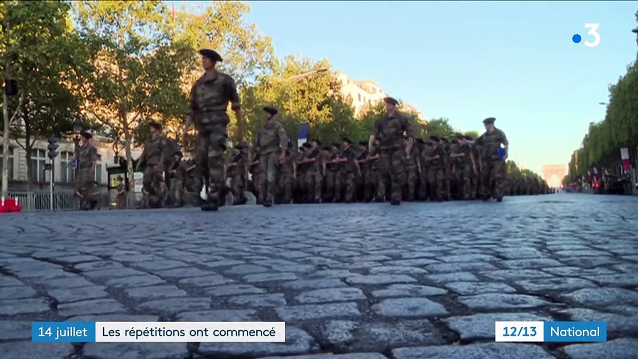 Défilé du 14 juillet : les répétitions ont commencé