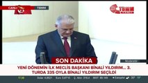 Meclis Başkanı Binali Yıldırım konuşuyor