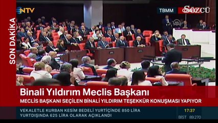 下载视频: Meclis’in yeni başkanı Binali Yıldırım oldu