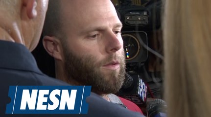 Pedroia on injury: 'It's just time, it sucks'