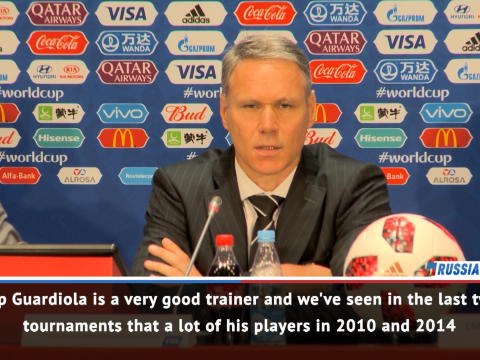Van Basten hails Guardiola's international impact