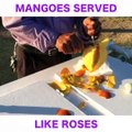 This man turned a plain mango into something unbelievable