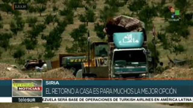 Siria:liberada gran parte de Daraa; desplazados retornan a sus hogares