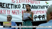 Grecia:Movimiento Antifascista ha logrado mermar fuerza de Alba Dorada