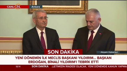TBMM'de devir teslim töreni