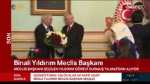 Yıldırım görevi Durmuş Yılmaz'dan devraldı