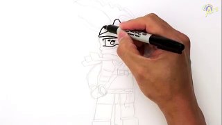 How to Draw Jay - Ninjago LEGO - Coloring Pages